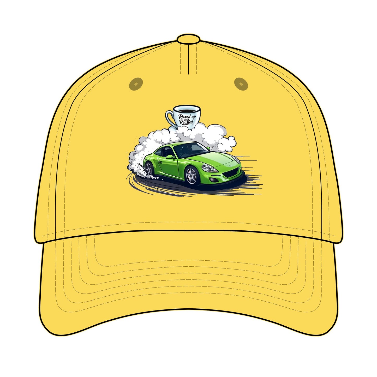 Revved Up and Roasted Unisex Ball Cap