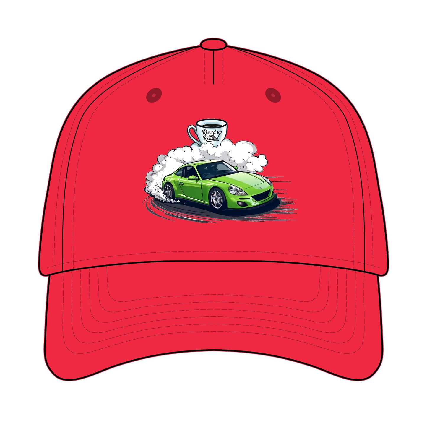 Revved Up and Roasted Unisex Ball Cap